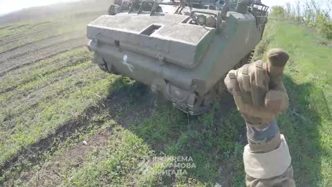 Must-See Footage of a Ukrainian Attack On Russian Lines Near Bakhmut