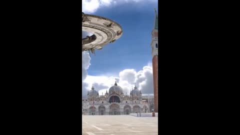 UFO OVER A MOSQUE