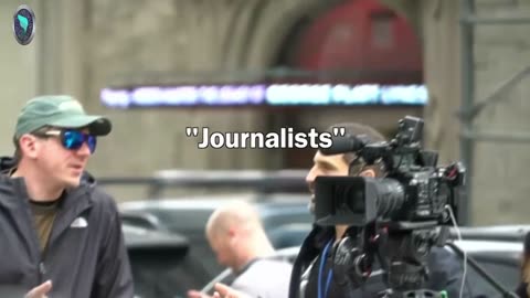 Members Of The Press Speak Their Mind To Undercover James O’Keefe At Trump Arraignment In NYC