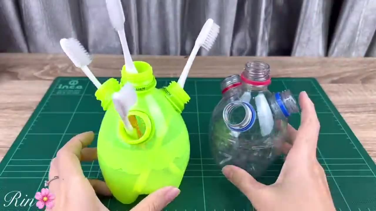 Dry bottles create craft beautiful ideas