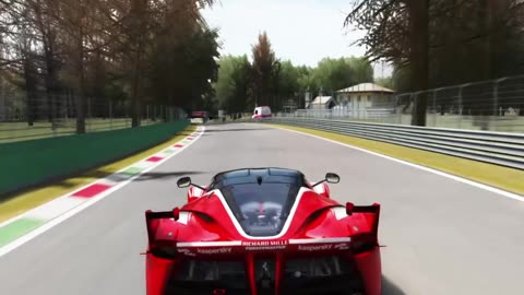 2/3 - Assetto Corsa | Ferrari FXX K, Brutal Upshifts at Monza Circuit | Logitech G25