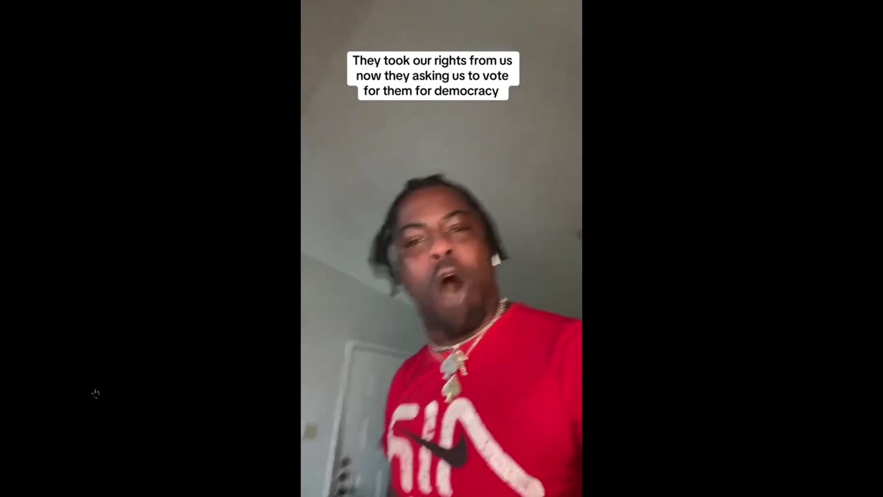 This man GOES OFF on people voting for Kamala Harris. Spot on too! BAM