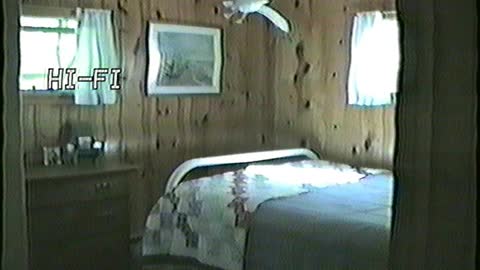 1997 Phyllis and Sisters at the Cabin