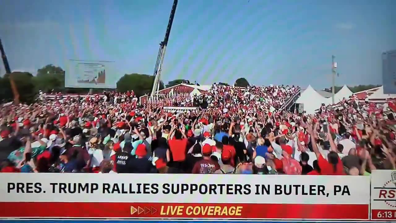 BREAKING :Shooting at Trump rally