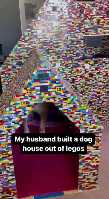 Lego dog house 😍