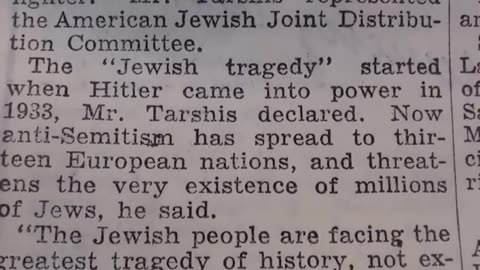 6 million Jews in newspapers 1915-1938