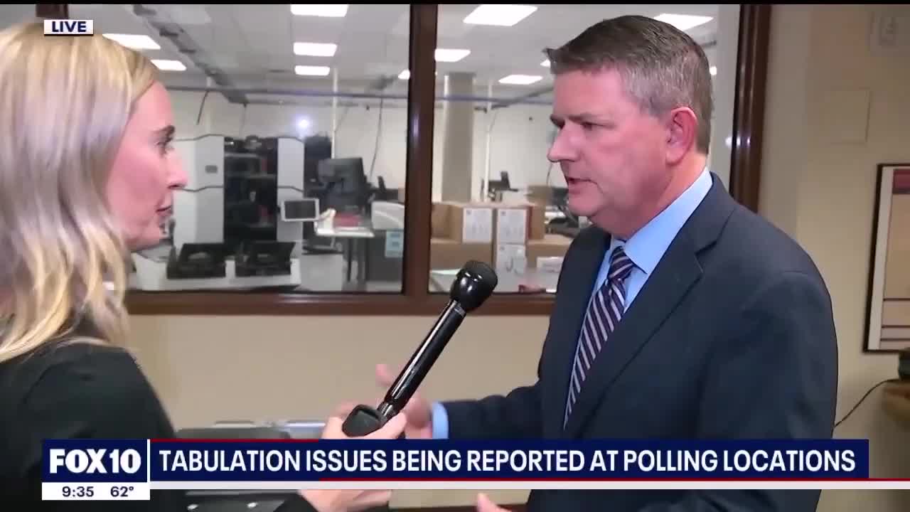 Maricopa elections supervisor is saying that people cannot take their ballot to another location