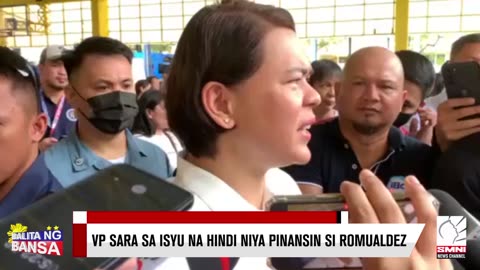 VP Sara sa isyu na hindi niya pinansin si Romualdez