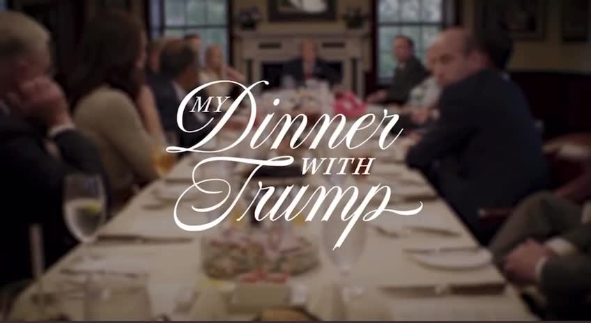 Dinner With Trump This Thursday
