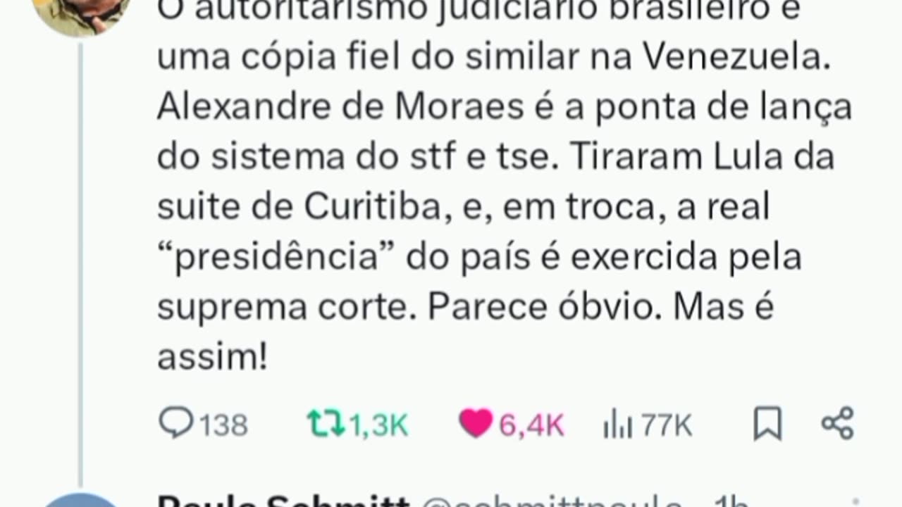 Alexandre de Moraes é a ponta de lança do sistema do STF e TSE.