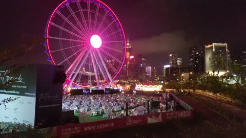 Hongkong at night