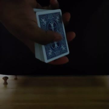 Sleight of hand performance