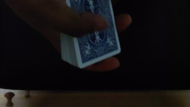 Sleight of hand performance