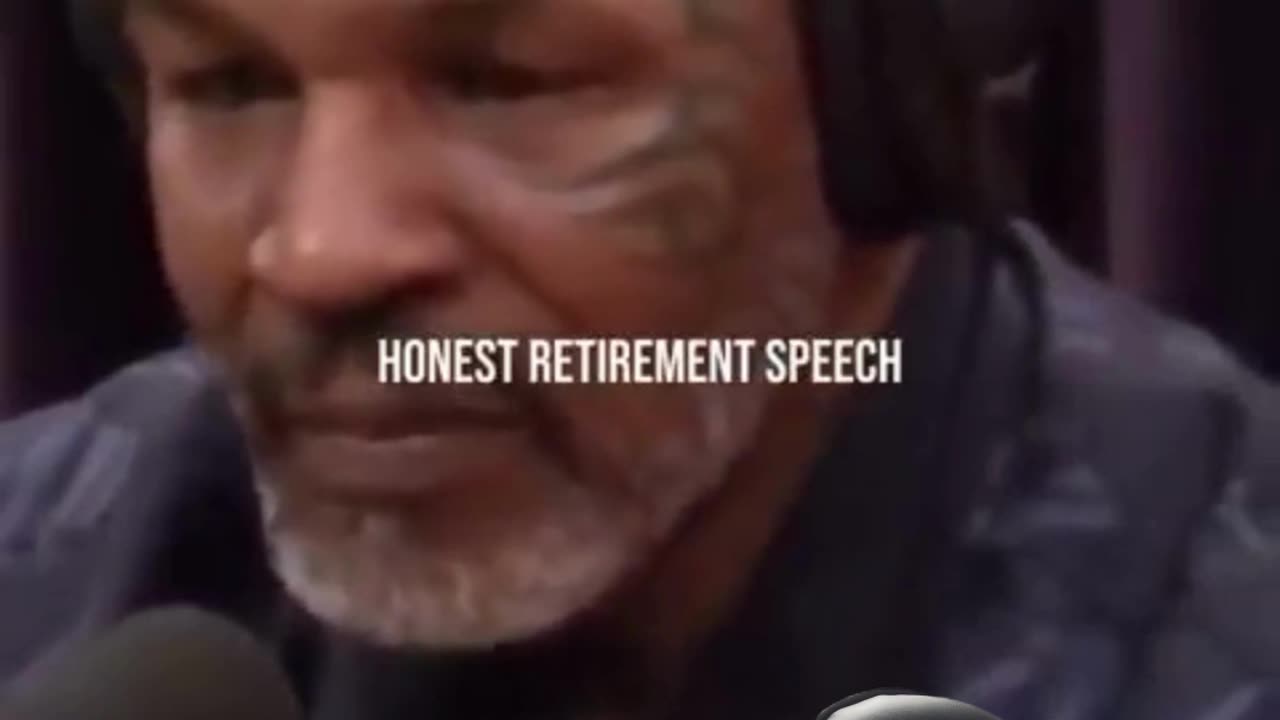 Mike Tyson on Announcing his Retirement