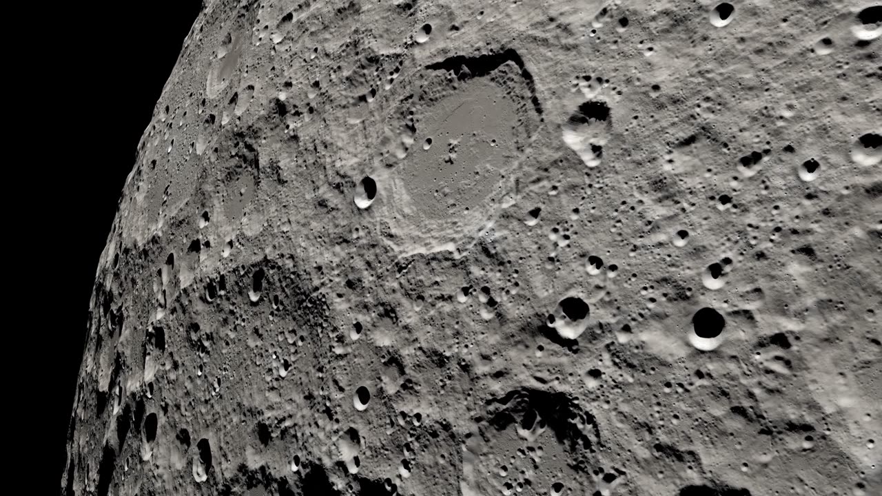 Apollo 13 Views of the Moon in 4K Nasa