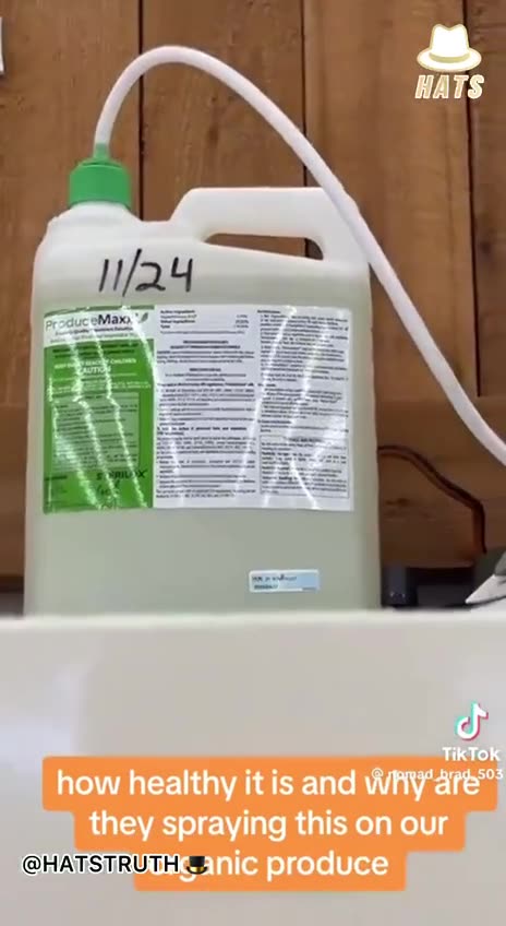 Poison On the Organic Produce