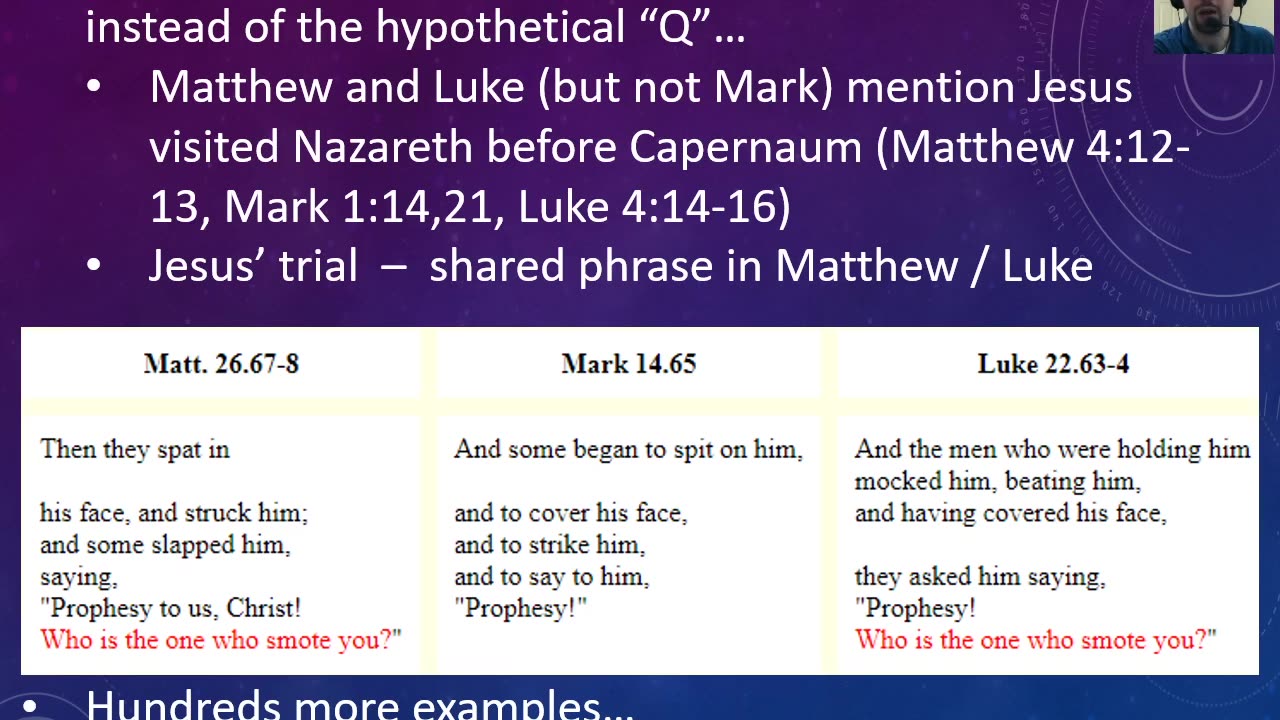 New Testament reliability - Synoptic dating part one 9