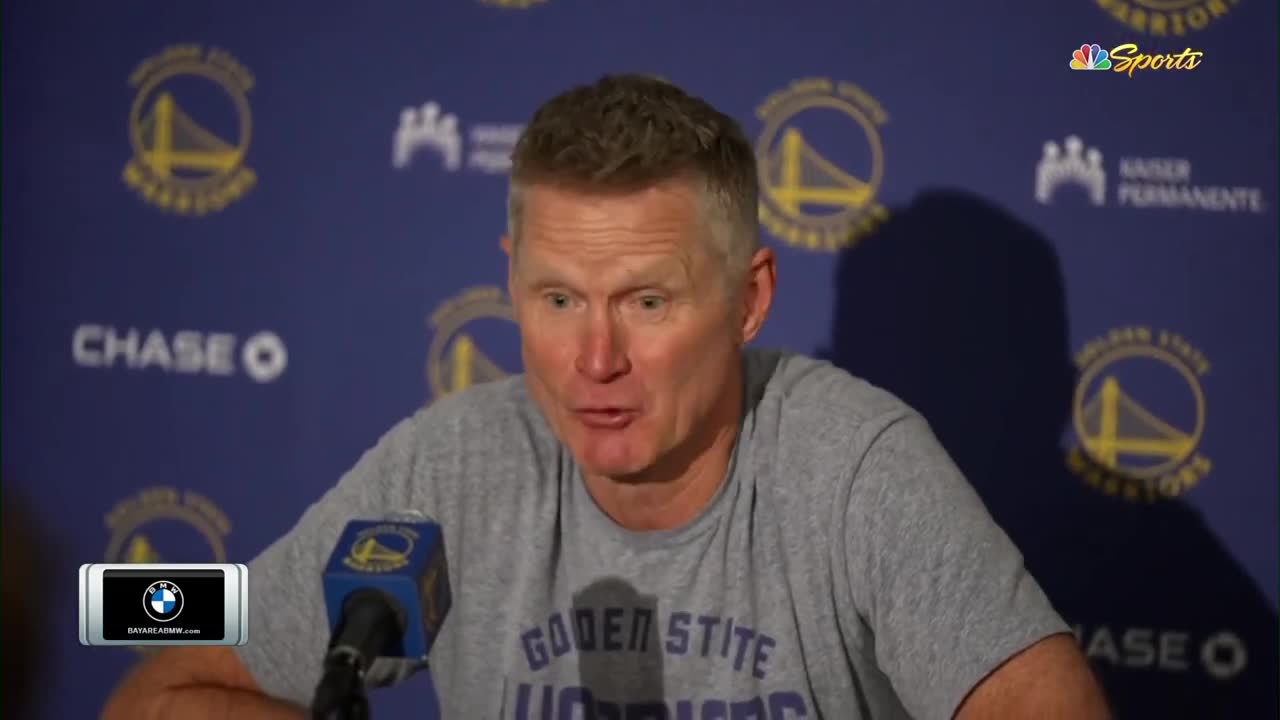 Steve Kerr wants to see consistency if the NBA is going focus on traveling calls