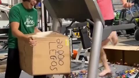 Legos + Treadmill