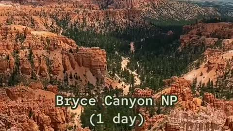 Utah National Parks9 days itinerary