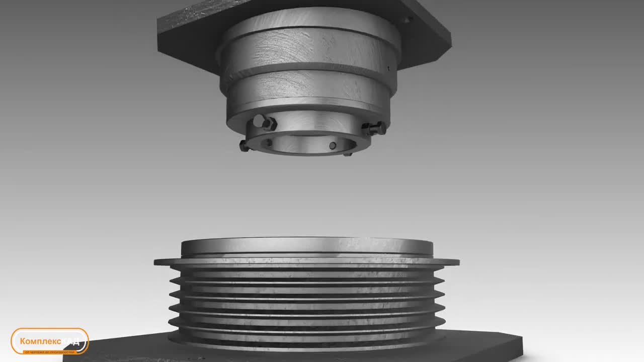 Редуктор для торцевой раскатки на пресс ДГ 2432. / Reducer for end rolling on the press DG 2432.