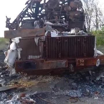 deNAZIfication - deMilitarysation - destroyed Ukrainian 5P85S launcher