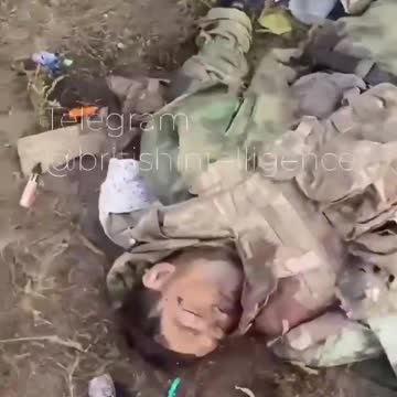 Dead Russian Soldiers Left