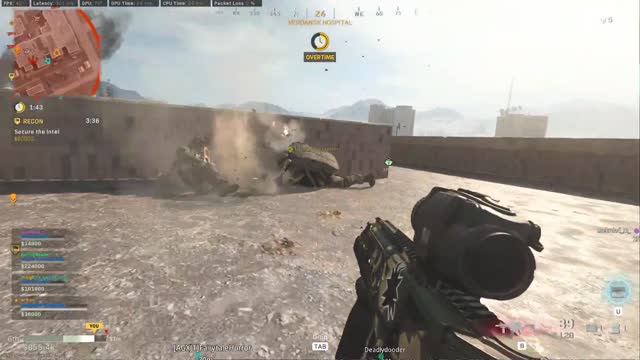 Insane Call of Duty Warzone headshot kill computation