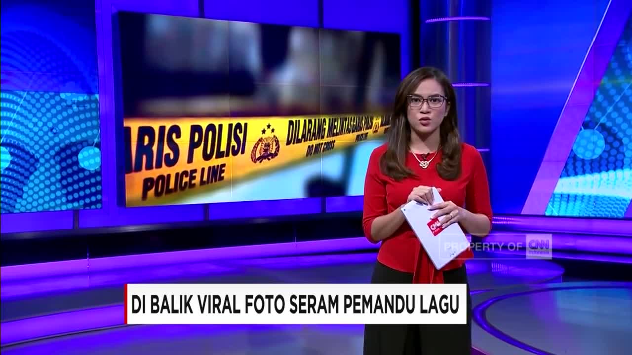 Di Balik Viral Foto Seram Pemandu Lagu