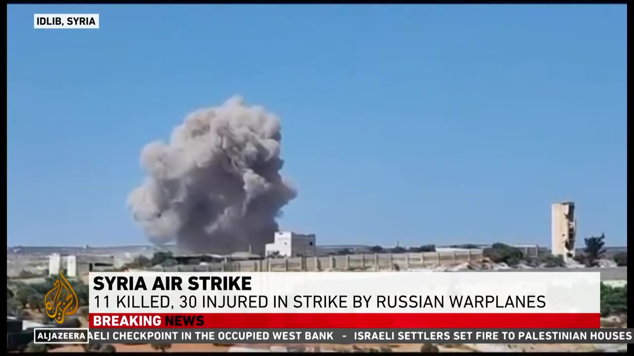 Breaking News_ Russian Warplanes, Syria Air Strike