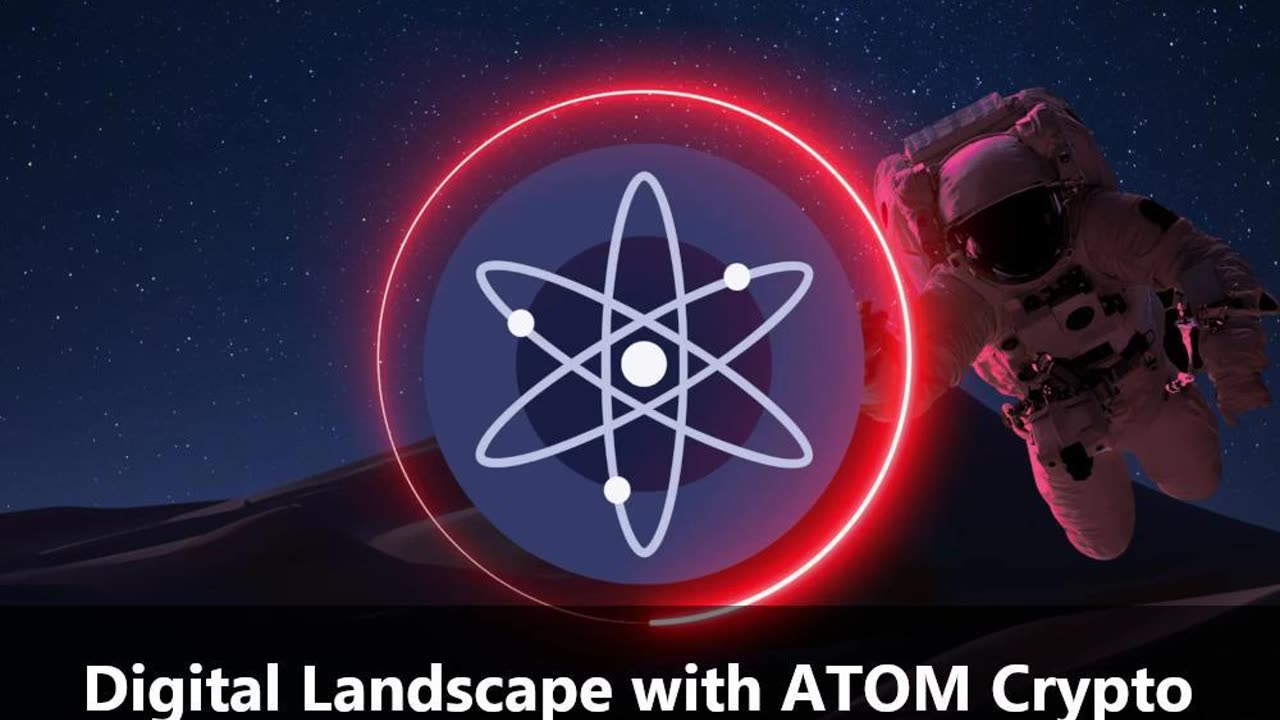 Digital Landscape with ATOM Crypto