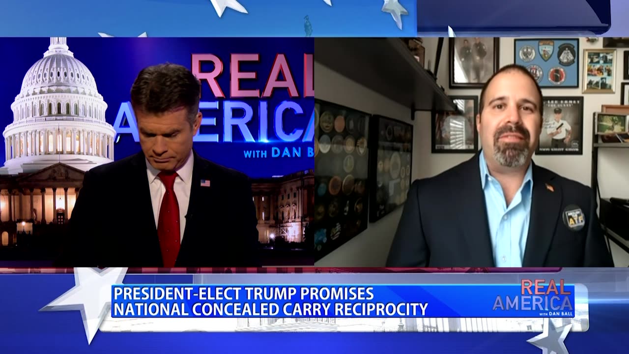 REAL AMERICA -- Dan Ball W/ Luis Valdes, Gun Owners' Agenda Under Incoming Trump Admin, 11/26/24