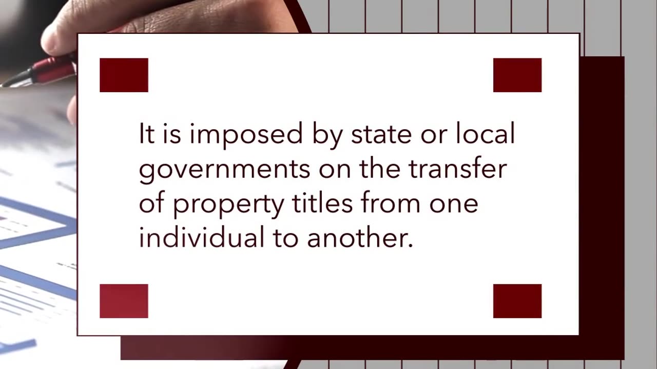 Transfer Tax: The Hidden Cost of Buying and Selling Property