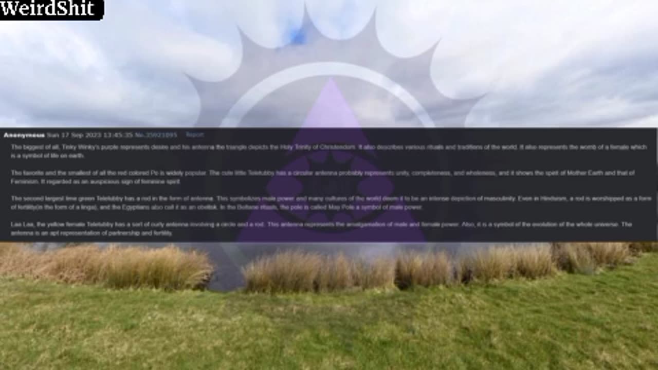 INSIDERS REVEAL THE TELETUBBIES OCCULT CONNECTION | 4CHAN | CONSPIRACY GREENTEXT STORIES THREAD