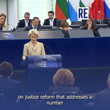 WATCH: EC President Ursula von der Leyen meddling