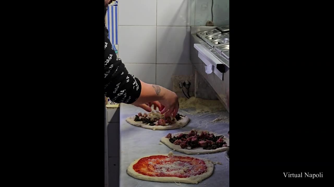 an italian pizza place, close to my home