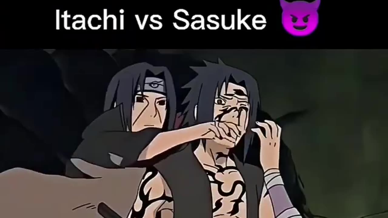 itachi vs sasuke 🔥