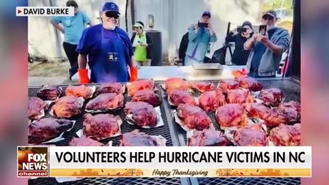 Volunteers bring holiday cheer to hurricane victims in NC