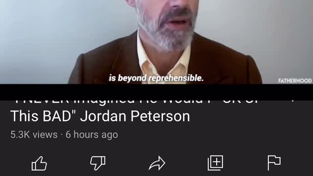 Jordan Peterson, the state of Canada