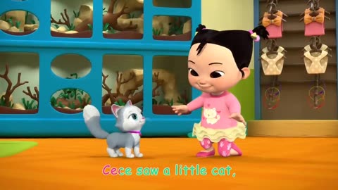 Cece Had a Little Cat _Nursery Rhymes _ Kids Songs