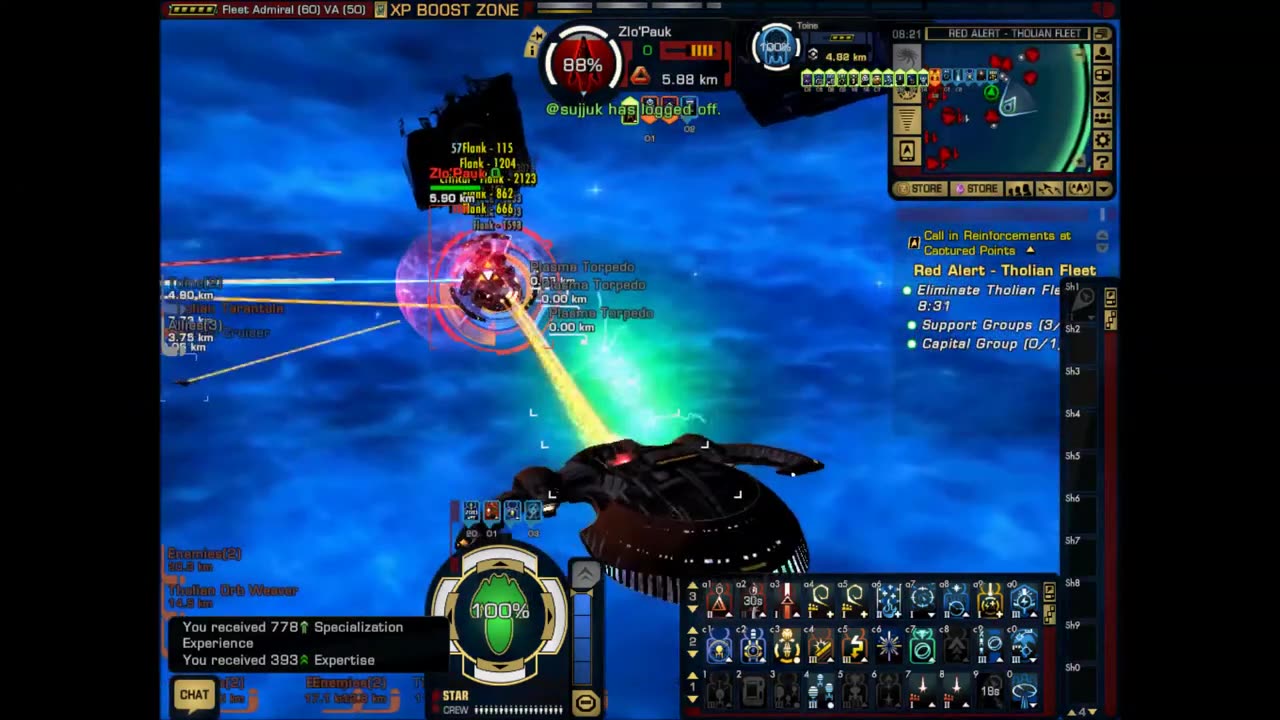 Star Trek Online Tholian Red Alert