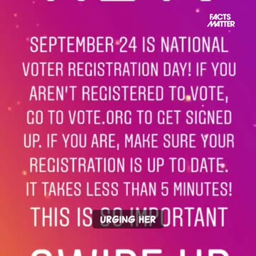 Taylor Swift VS Your Free Political Vote