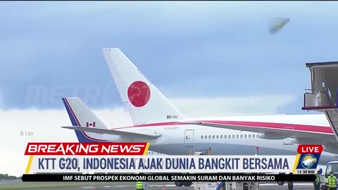 BREAKING NEWS - Canadian Prime Minister Justin Trudeau Arrives in Bali