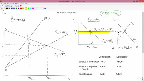 Intermediate Microeconomics: Monopsony