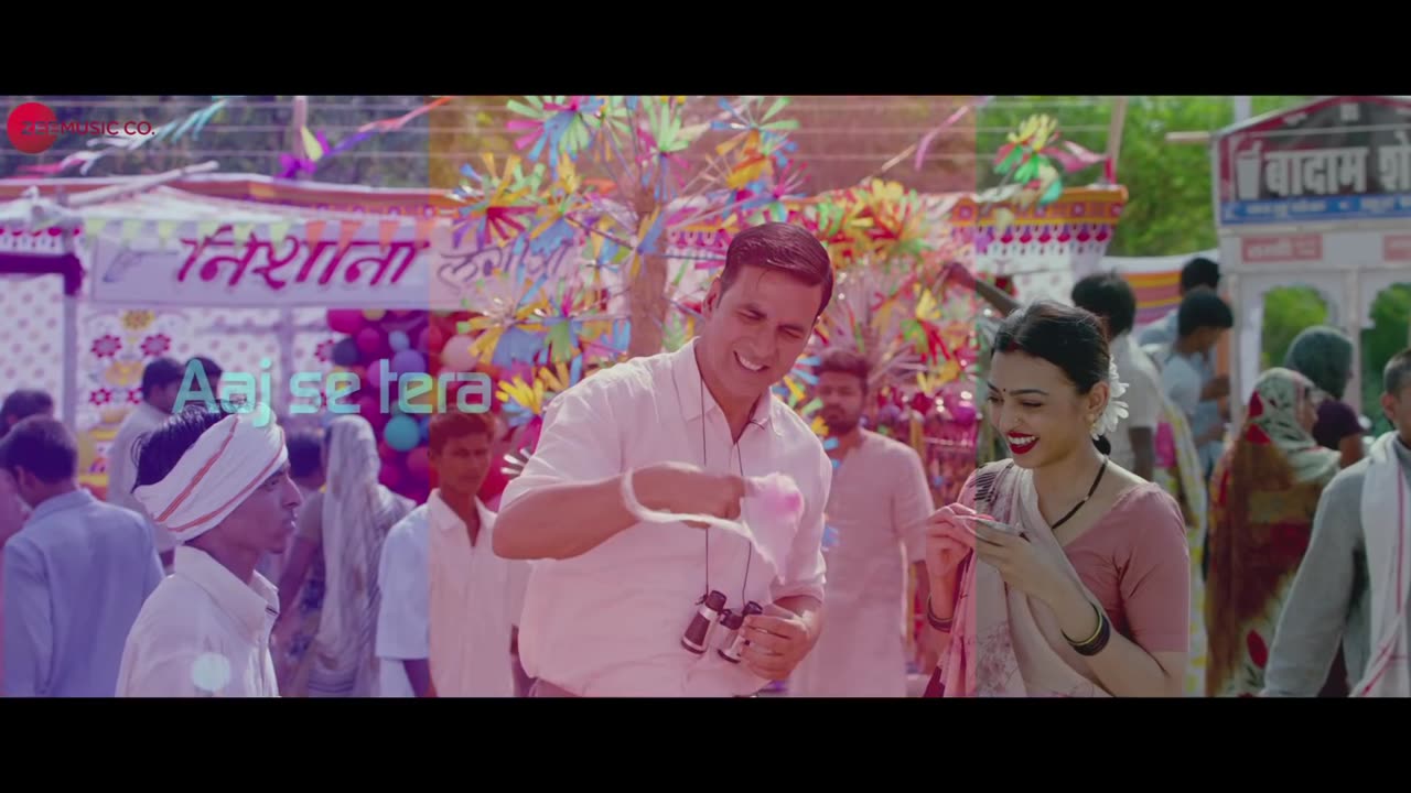 Aaj Se Teri - Lyrical - Padman - Akshay Kumar & Radhika Apte - Arijit Singh - Amit Trivedi