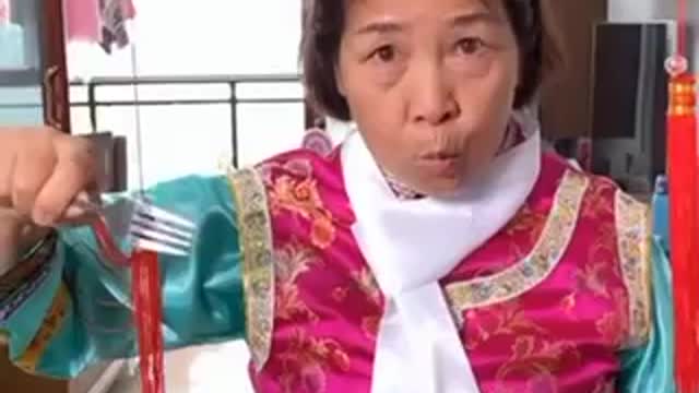 Funny mother and child