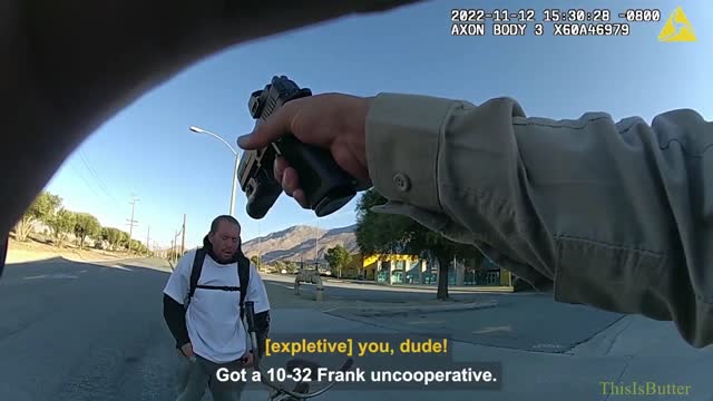 Cleaver-wielding cyclist shot by deputy in body camera video