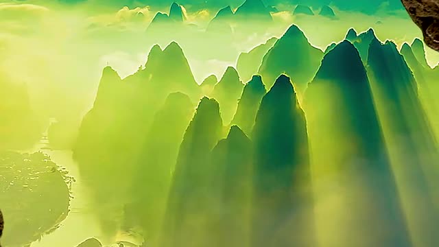 Beautiful mountain view