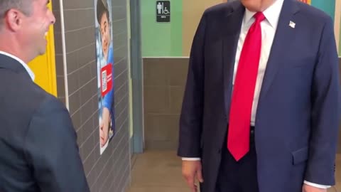 President Trump: “How much you paying me?” 🍟