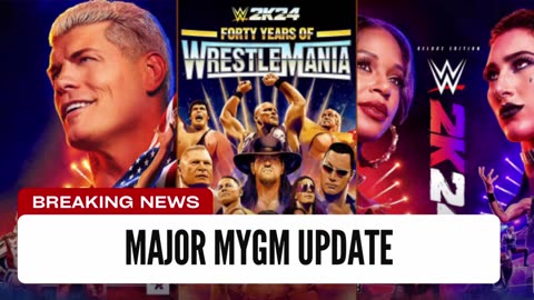 WWE 2k24: Major New MyGm Update